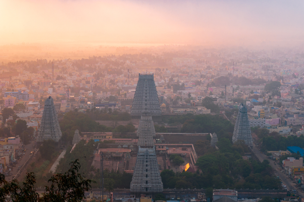 Tiruvannamalai Astalingam Temples on Arunachalam Giri Pradakshina Route