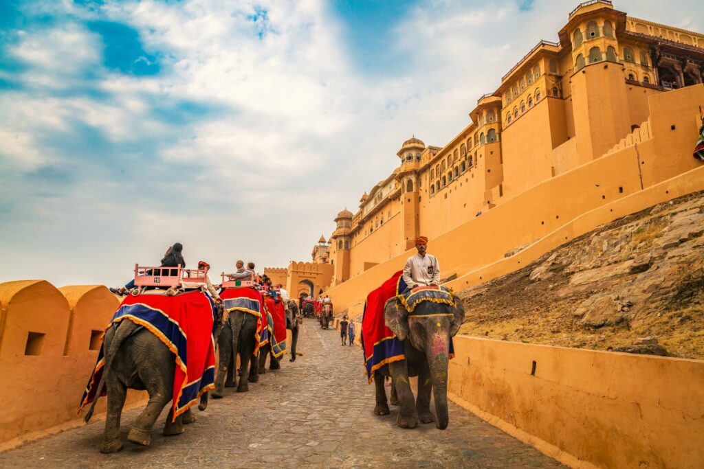 female tourist guide in jaipur